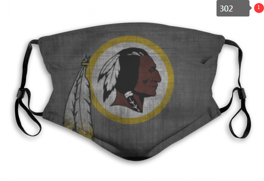 NFL Washington Red Skins #8 Dust mask with filter->nfl dust mask->Sports Accessory